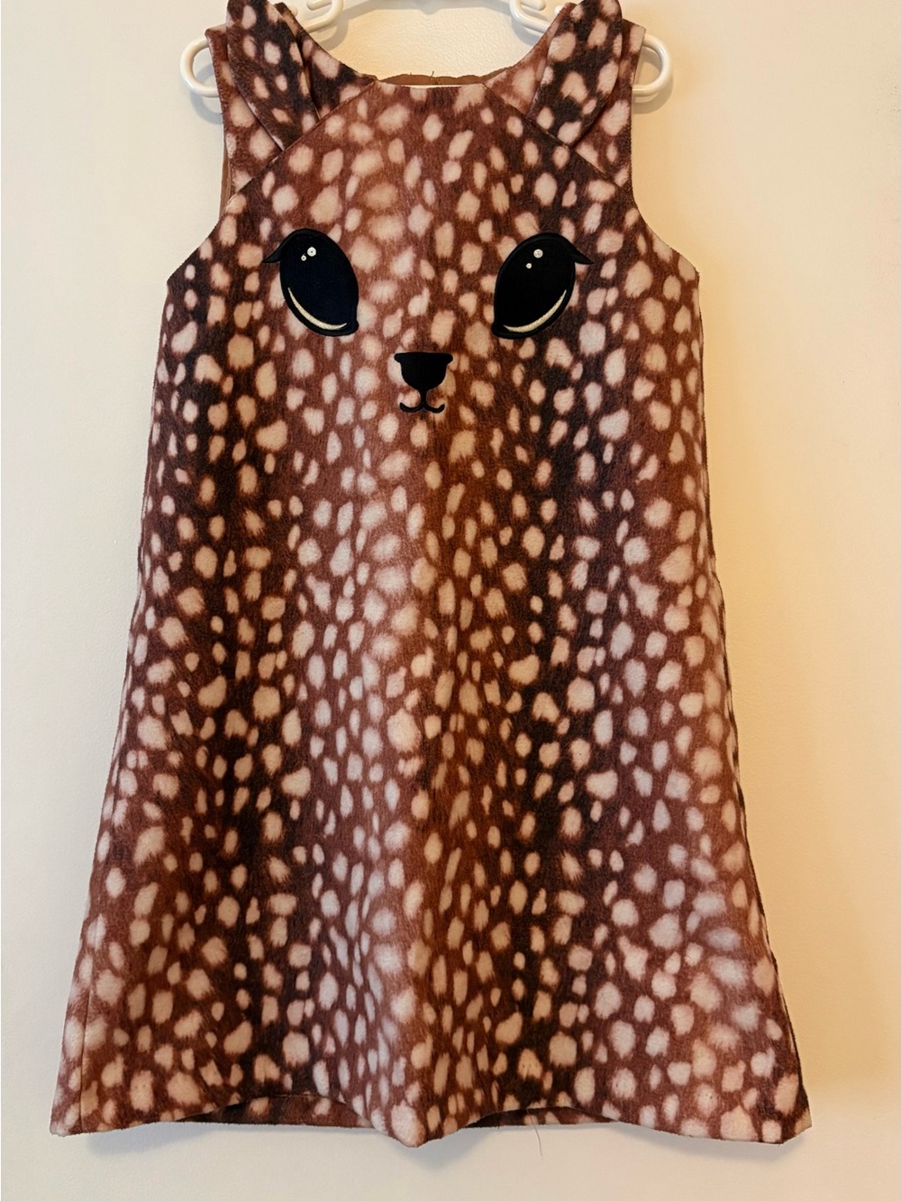 Adorable H&M Deer Fawn Dress With Embroidered Details